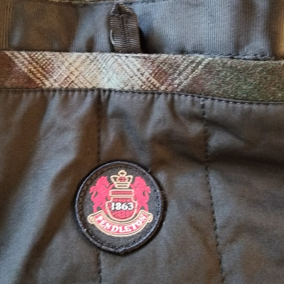 PENDLETON Gray WOOL Insulated KNOB HILL Winter HOODED Duffel COAT Mens Sz XL - Picture 5 of 7